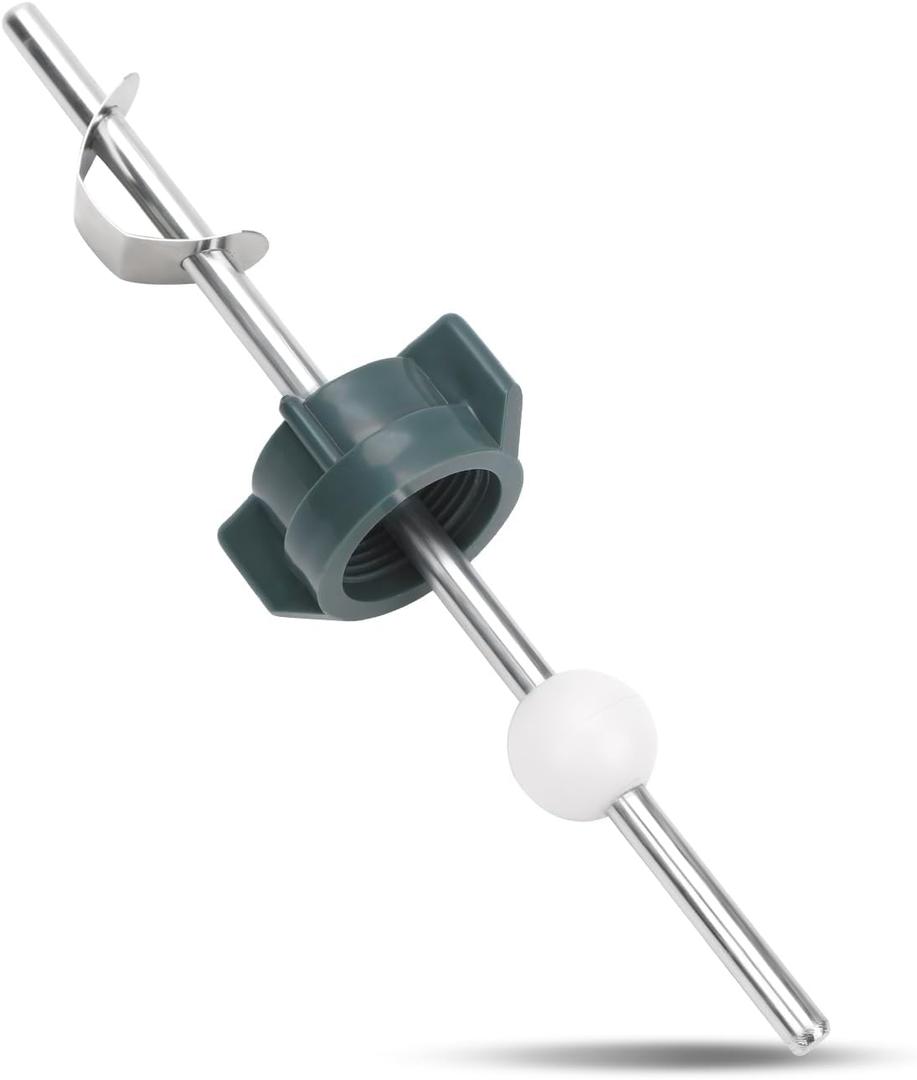 Lavatory Pop Up Center Piece Assembly, Sink Ball/Pivot Rod Replacement Parts Bathroom Sink Drain Repair Kit Compatible with Price Pfister Pop Up Stopper and Other Popular Brands Replacement for PS2673 (Green)