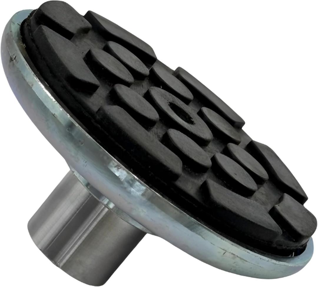 35mm Shaft Diameter (Round Single Hole) Car Lift Rubber Tray Heightening Feet Plus High Leg Pads