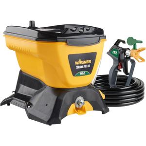 Wagner Spraytech 2435698 Control Pro 130 Paint Sprayer with T2 Gun, High Efficiency Airless Sprayer with Low Overspray, Yellow