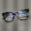 Miyya Blue Light Glasses for Women & Men Oversized UV & Blue Light Blocker Chunky Frames, Stylish Eyewear Accessories