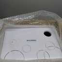 Small Fish Tank,5 Gallon Glass Aquarium Betta Fish Tank Starter Kit with Filter and LED Light.White