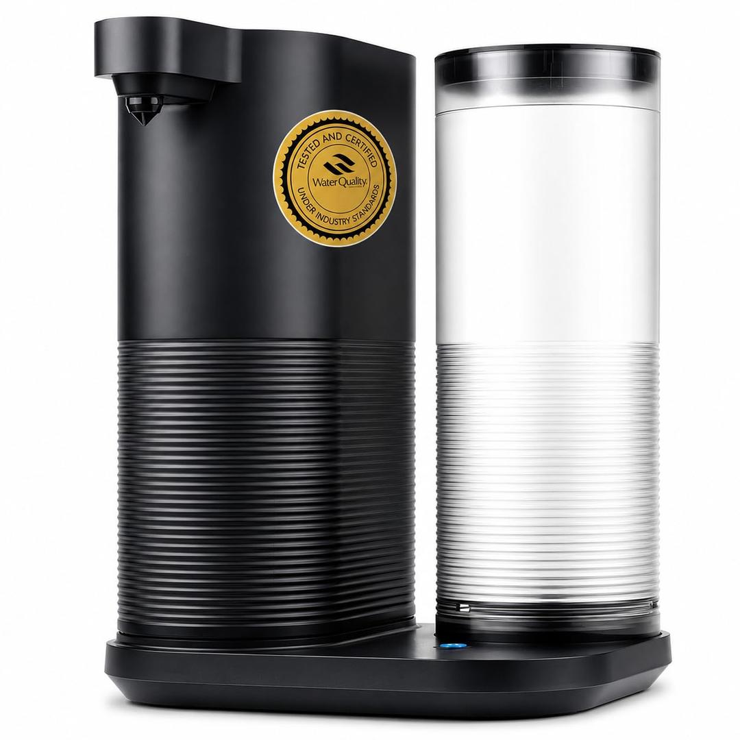 Aquasana Countertop Water Filter | Reduces Lead, PFAS & Microplastics
No Wastewater | Retains Beneficial Minerals | Filters One Glass in 8 Seconds | No Installation | 300 Gal