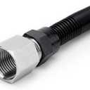 Stanbroil 1/2" OD x 3/8" ID 30" Non-Whistle Flexible Flex Gas Line Connector Kit for NG or LP Fire Pit and Fireplace