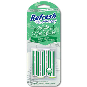 Refresh Your Car!® Auto Vent Sticks Perfect Pine Air Fresheners, 4 pk,