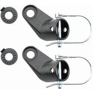 Bike Trailer Hitch Coupler for Instep and Schwinn Bike Trailer for Kids/Dog Replacement Bicycle Trailer Attachment for Baby Bike Trailers (2 Pack Coupler)