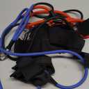 Skylety 3 Pcs Baseball Resistance Bands Youth & Adult Exercise Baseball Pitching Training Bands, 3 Levels 20/30/50 Lbs (Black, Blue, Red)