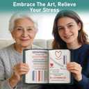 New Embroidery Stitch Book Kit for Adults & DIY Craft Lovers,Portable Embroidery Kit for Beginners Enthusiasts,Includes Guide to 106 Patterns with Tools & Tutorials and 86-Piece Sewing Tool Kit(1 Set)