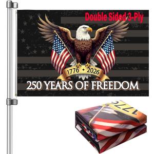 250th anniversary usa Flag 3x5: Double Sided 3-Ply Betsy Ross Flags Heavy Duty - UV Protection & Fade Resistant & Reinforced Brass Grommets - 250 Years Of Freedom