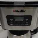 Mueller Ultra Brew Thermal Coffee Maker, 8 cup (34oz) Carafe, Keep Warm, Auto Shut-Off, LCD Display Coffee Machine, Programmable, Delay Brew Function, Stainless Steel