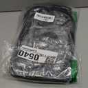 Clear Backpack for Stadium Events Clear Backpack 12x12x6 with Front Pocket for Concert Sport Fashion Women Backpack Events Work Travel (Black)