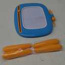 Kikidex Magnetic Drawing Board, Toddler Girl Toys for 1-2 Year Old, Doodle Board Pad Learning and Educational Toys for 1 2 3 Year Old Baby Kids Birthday Gift(Light Blue)