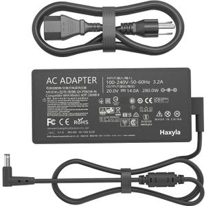 280W Charger Compatible with Asus Rog Strix G15 G16 G17 G18 G513R G513Q G713Q Zephyrus M16 Flow X16 Scar 15 17 G532L G533Z G732L G733Z G731G G531G G703G ADP-280BB B Gaming Laptop Power Supply Adapter