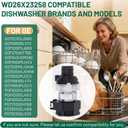 PDF820SSJ4SS GDT535PGJ2WW ADT521PGJ0WS GDF650SMJ4ES PDT825SSJ2SS WD26X23258 Dishwasher Circulation Pump Assembly For GE,Replace WD26X22285,WD26X22518,WD26X22826,4466766,AP6039424,PS11772000