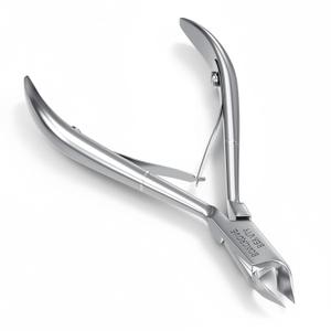 Professional Cuticle Cutter Trimmer Manicure Tools with Double Spring Perfect Nail Care Tool for Manicure & Pedicure Beauty at Home/Spa/Saloon (Silver Pack 1)