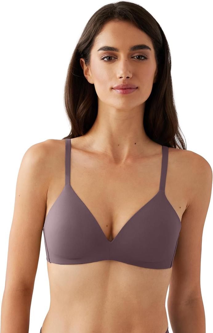 Wacoal Lace Impression Hi Cut Panty Underwear (36D, Huckleberry)