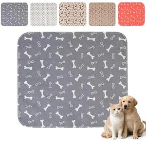 Puppy Pads with Pheromones,Forever Pad,Washable Pee Pads for Dogs,Reusable Pee Pads for Dogs,Waterproof and Leak-Proof,Non-Slip Base Training Pads Suitable for Home and Dog Crates(Gray,XS)