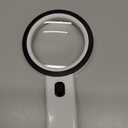 Magnifying Glass with 12 LED Lights, 30X Double Glass Lens Handheld Illuminated Magnifier Reading Magnifying Glass with for Seniors Read, Coins, Stamps, Map, Inspection, Macular Degeneration