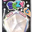SQZY Light Up Squishy Gel Gems Fidget Toy Solid Gel Stress Relief Toy for Kids & Adults, Sensory Play, Multiple Shapes (Decahedron)  (3 Pack)