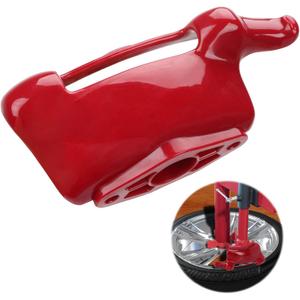 Tire Changer Duck Head, Mount Demount Duck Tool for Hunter Tire Changer, Compatible with Manual Harbor Freight Tire Changer, Strong Nylon Plastic, Red, 1 Pack