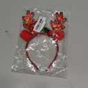 Christmas Headbands Christmas Elk for Women Girls Hair Bands Red Glitter Elk Antlers Headbands Holiday Party Gift Costume Costume Decoration Accessory