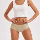 INNERSY Women's Seamless No Show Hipster Panties Invisible Light Underwear 3-Pack(Black/Nude, X-Large)
