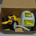 Ecarke Cordless Paint Sprayer Compatible with DeWalt 20V Battery - Side-Fill Design (No Disassembly) & Onboard Nozzle Storage - 43,000 RPM, 1200mL Tank, 4 Nozzles - DIY to Pro Use (Tool Only)
