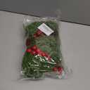 20pcs Red Berry Stems Pine Branches Christmas Berries Dcor Artificial Pine Cones Branch Craft Wreath Pick & Winter Holiday Floral Picks Holly Stem for Decoration DIY Xmas Garland Crafts