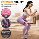 Fabric Resistance Bands for Working Out - Exercise Bands for Women and Men, Booty Bands for Legs and Glute, Yoga, Pilates, Rehab, Fitness and Home Workout