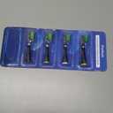 Replacement Toothbrush Heads for All Waterpik Sonic Fusion Models (SF-01, SF-02, SF-03, and SF-04 Series), Compact, with Covers, 5 Count, Black