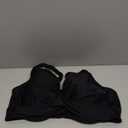 Women Underwire Bikini Tops - Push Up Swim Top Only Bra Padded Bathing Suit Top 2025 Swimsuit Tops (18W, Black)