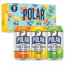 Polar Seltzer Water Citrus Variety Pack, 12 fl oz cans, 18 pack (EXP 11/16/27)