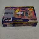 Ontel Battery Daddy Storage & Organizer Case with Tester, Stores & Protects Up to 180 Batteries, Double-Sided, Durable Design with Clear Locking Lid, Secure Latches & Portable Carrying Handle - Red