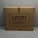 GXT Custom Fit Chevrolet Silverado Seat Covers, Front & Rear Waterproof Leather Car Seat Covers, Seat Cushion Protector Fit for Chevrolet Silverado 2007-2013, 2019-2023 (Beige)