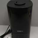 Automatic Humidifiers for Bedroom Large Room, 4.5L Cool Mist Humidifier for Home & Plant with Timer & Humidity Sensor, Last Up to 18H on High Setting, Auto Shut-Off, 360 Nozzle (Black)