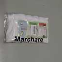 Marchare Boys Seamless Crew Socks School Dressy Socks Uniform Athletic Calf Sock For Kids (White)
