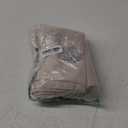 XTMYI 63 Inches Long Beige Country Curtains for Living Room,Sheer Linen Curtains for Bedroom (50"W x 63"L (Pack of 2))