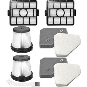 BU3523 BU3521 BU3120 HEPA Filter Replacement Compatible with Shark BU3521 Clean Lightweight Cordless Stick Cleaner, Shark BU3523 Clean and Empty Cordless Stick Vacuum and Auto Empty System (2 Pack)