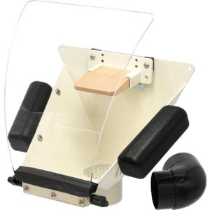 Fishmouth w/Shield, Arm Rests, & GRS Mount w/bench pin assemly