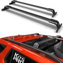KitsPro 260lb Roof Rack Cross Bars for 2016-2022 Honda Pilot (ONLY FIT Factory Flushed Side Rails), Matte Black Heavy Duty Aluminum Cargo Crossbar