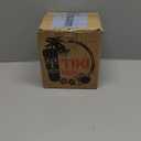 SuproBarware Tiki Glasses for Cocktails Mugs Set of 4 Ceramic Party Cups Bar Decor Creative Large Hawaiian Drinking Bar Decorations Vintage Tropical Drinkware Barware 4 Packs