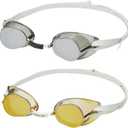 Speedo Unisex-Adult Swim Goggles Swedish (One Size, Multi Mirrored)