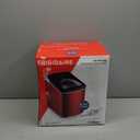 Frigidaire 26 Lbs per Day Portable Compact Maker, Ice Making Machine, Red Stainless, Medium