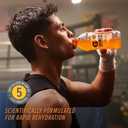 Gatorade Electrolyte Beverage, Glacier Freeze, 20 Fl Oz (Pack of 12), BBD APR 12 2027