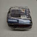 KinCam Recliner Covers, Stretch Reclining Chair Covers, Recliner Sofa Slipcovers Stripe Jacquard Recliner Couch Covers Furniture Protector Covers for Pet Kid (2 Seater, Chocolate)