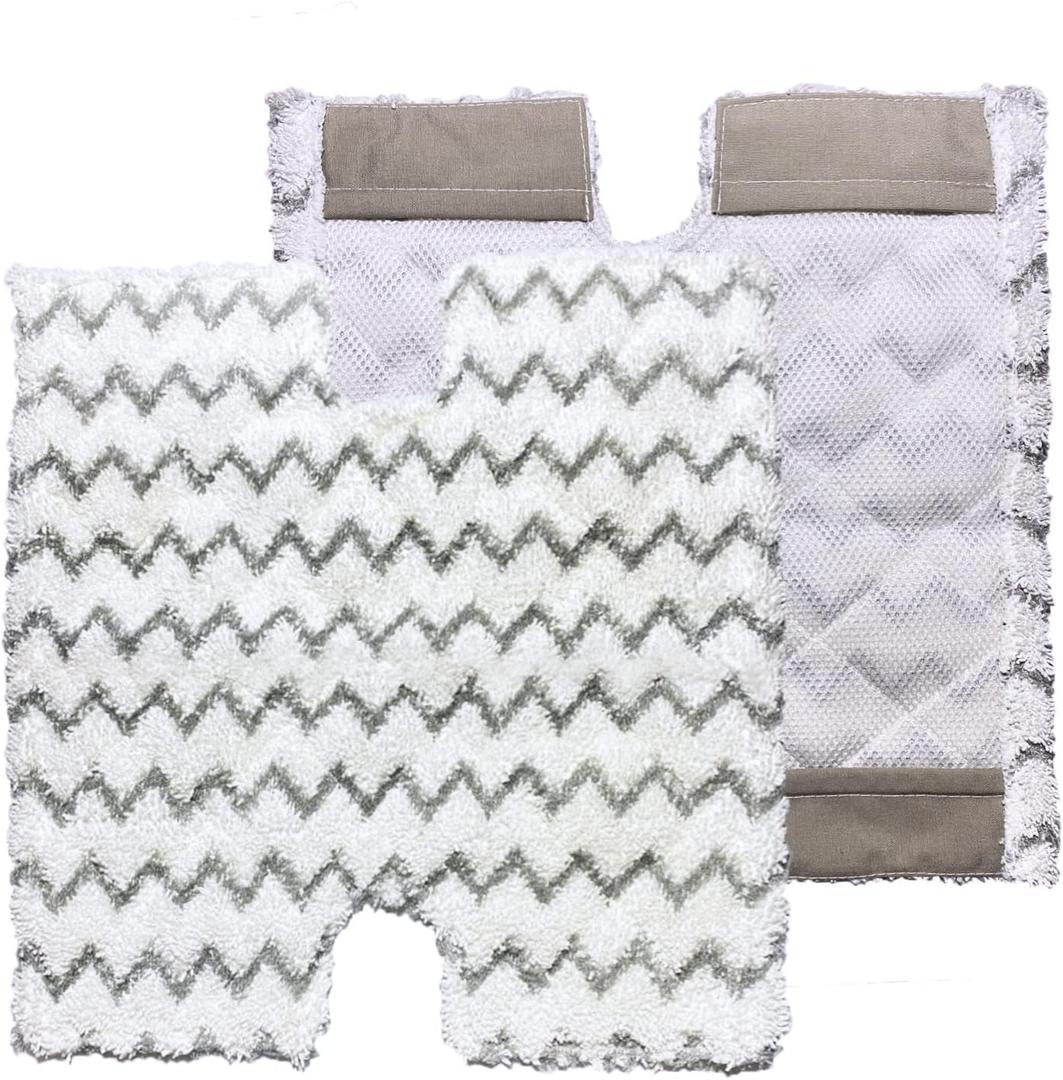 2 Pack Replacement Steaming Mop Pads for Shark Lift-Away & Genius Steam Mop S3973 S3973D S5001 S5002 S5003 S5003D S6001 S6002 S6003 Part # XTP184 & P184WQ