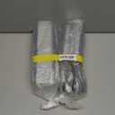 TOFLEN 50Ct 8 oz Square Plastic Dessert Cups with Lids and Sporks, Clear Plastic Yogurt Parfait Cups Cake Cups for Mousse, Fruit, Banana Pudding Cups