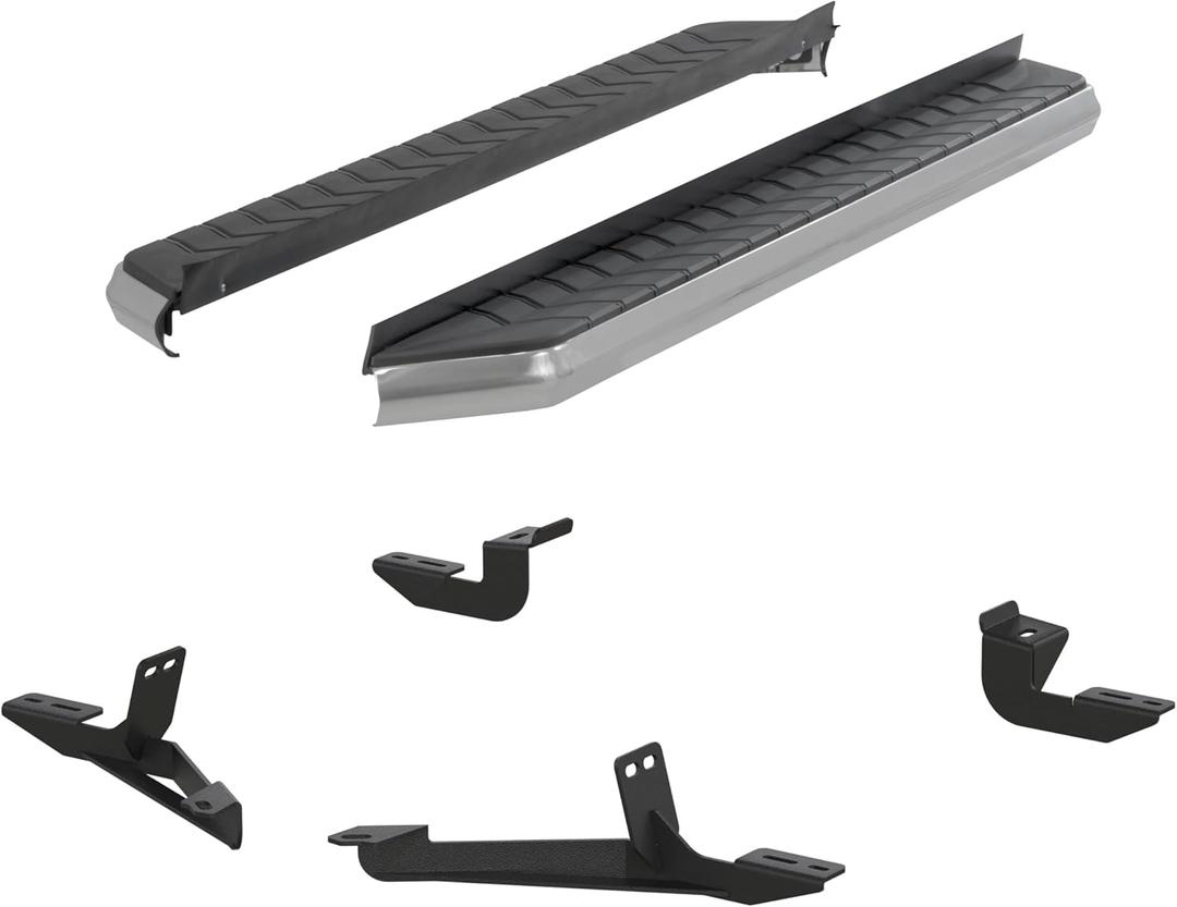 ARIES 2051018 AeroTread 5 x 67-Inch Polished Stainless SUV Running Boards, Select Toyota RAV4