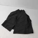 Floerns Women's Collared Wrap V Neck Single Button Sleeveless Vest Blazer Jacket Coat Black Large