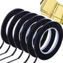 GoProver Set of 6 pcs 3mm 1/8 inch Lightning Width Graphic, 108 Feet Feet Long per Roll