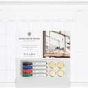 U Brands Magnetic Dry Erase Calendar Whiteboard for Wall, White Board 24x18
